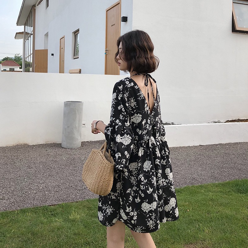 Midi Skirt Floral - Bali strandvakantie strandrok super fee groot